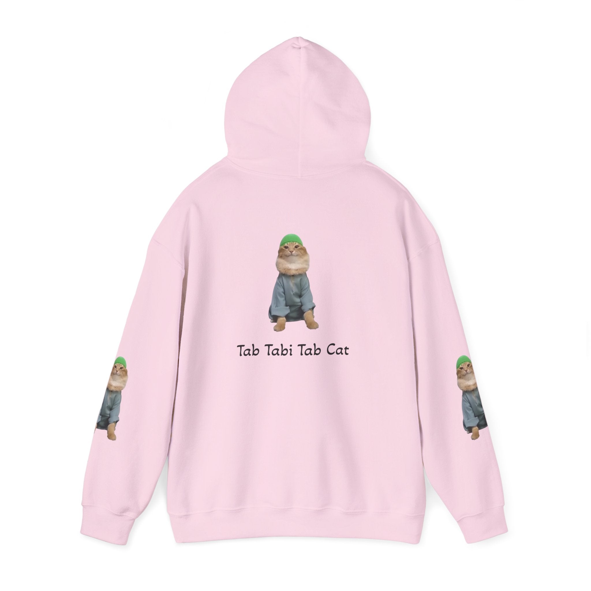 Tab Tabi Tab Cat Hoodie — Cute Meme Cat Graphic Pullover
