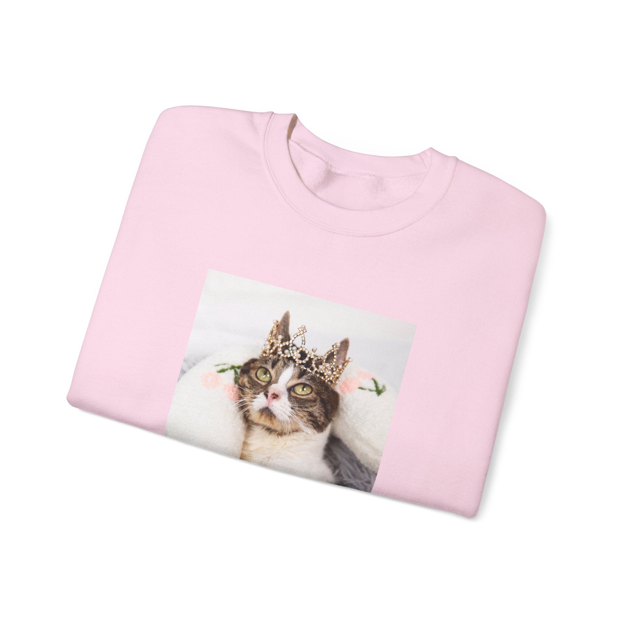Cat Memorial Crewneck Sweatshirt — "Good morning Ysera" Tribute