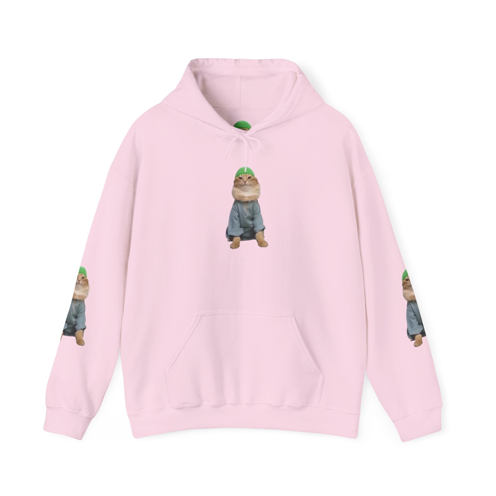 Tab Tabi Tab Cat Hoodie — Cute Meme Cat Graphic Pullover