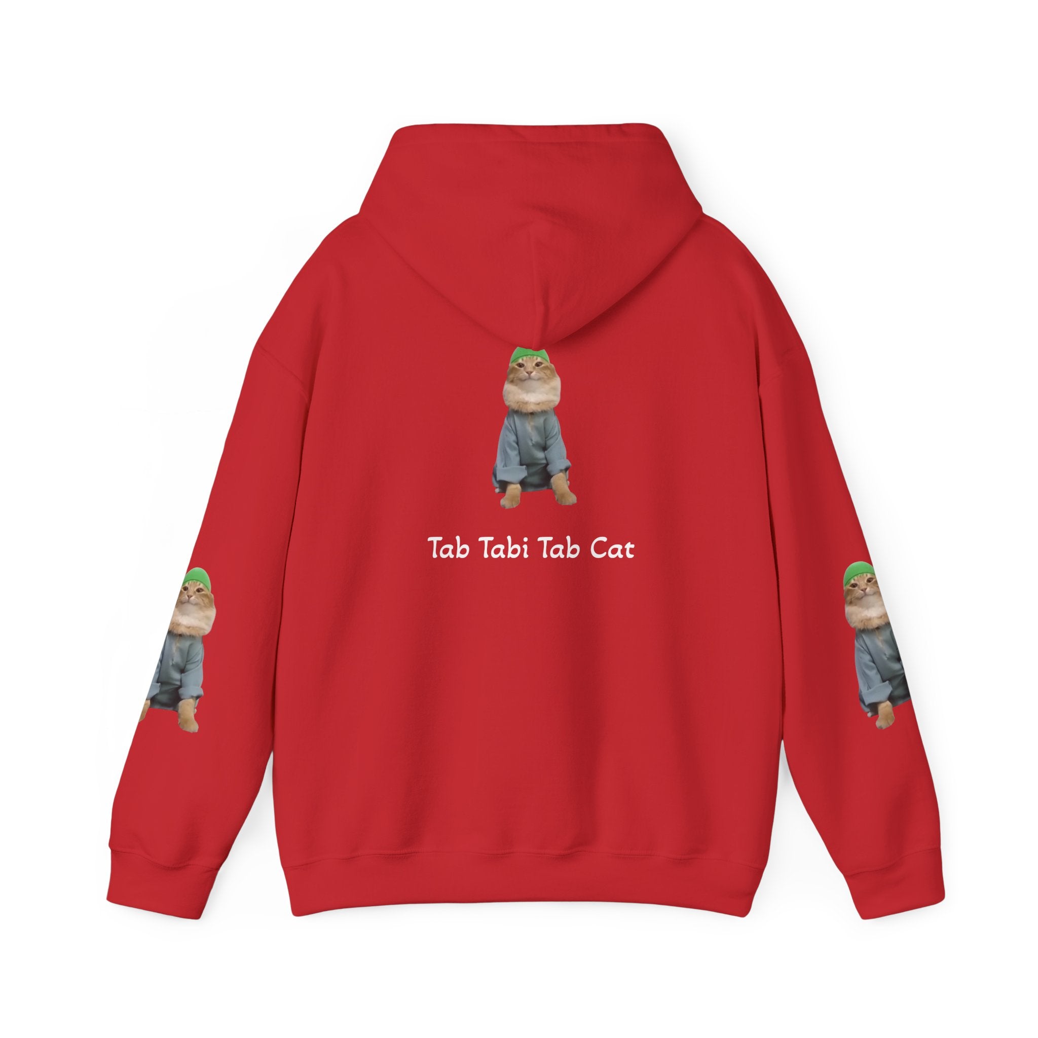 Copy of Tab Tabi Tab Cat Hoodie — Cute Meme Cat Graphic Pullover