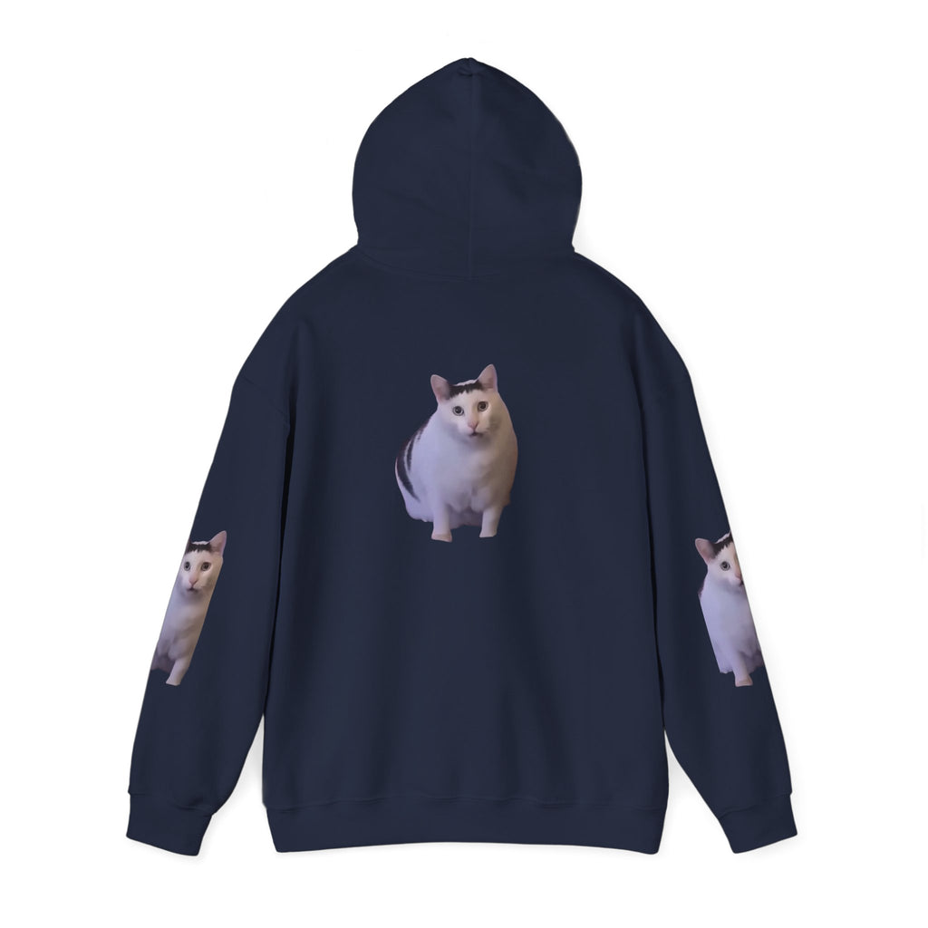 Cat Photo Hoodie – Cute Chubby Cat Pullover