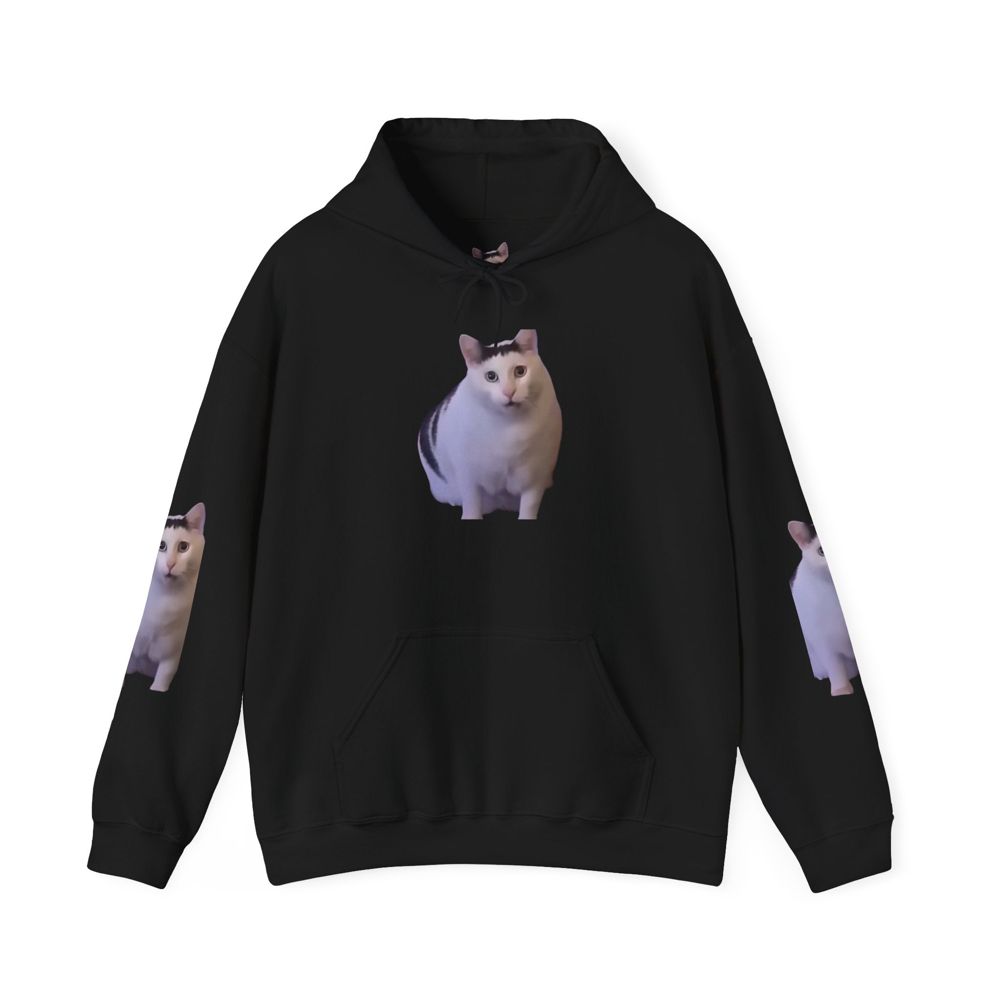 Cat Photo Hoodie – Cute Chubby Cat Pullover