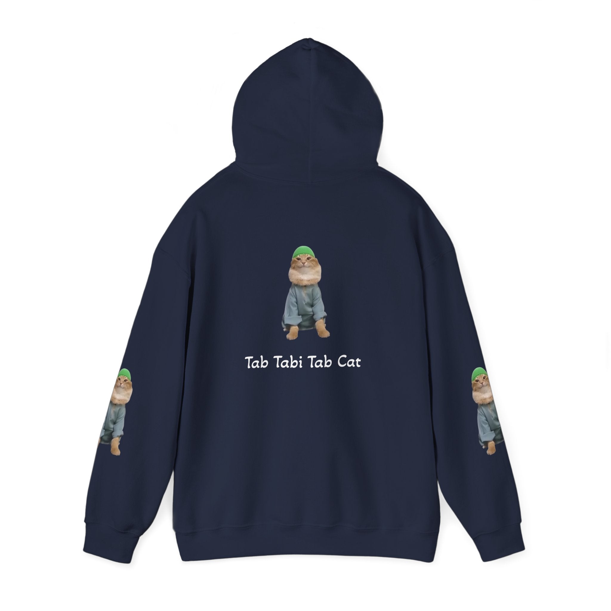 Copy of Tab Tabi Tab Cat Hoodie — Cute Meme Cat Graphic Pullover