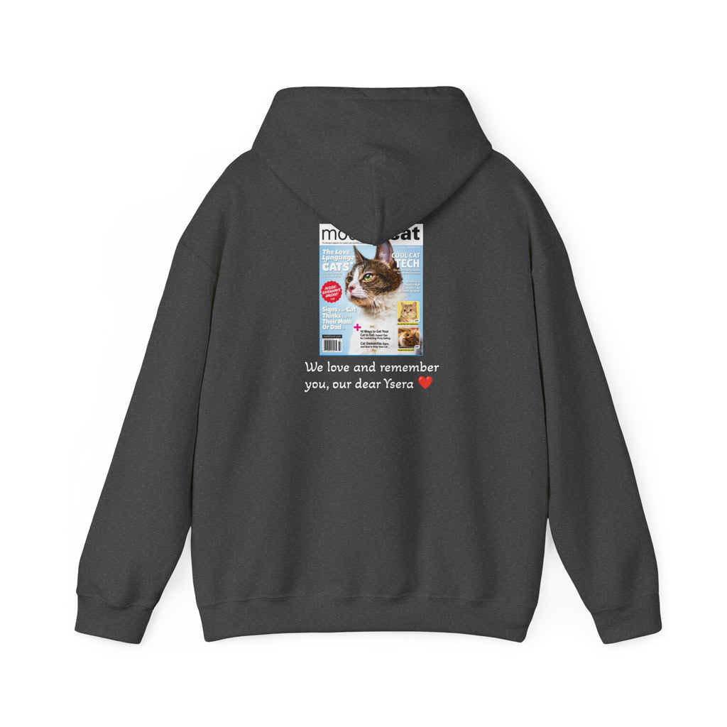Cat Memorial Hoodie — "Good morning Ysera" Tribute Sweatshirt