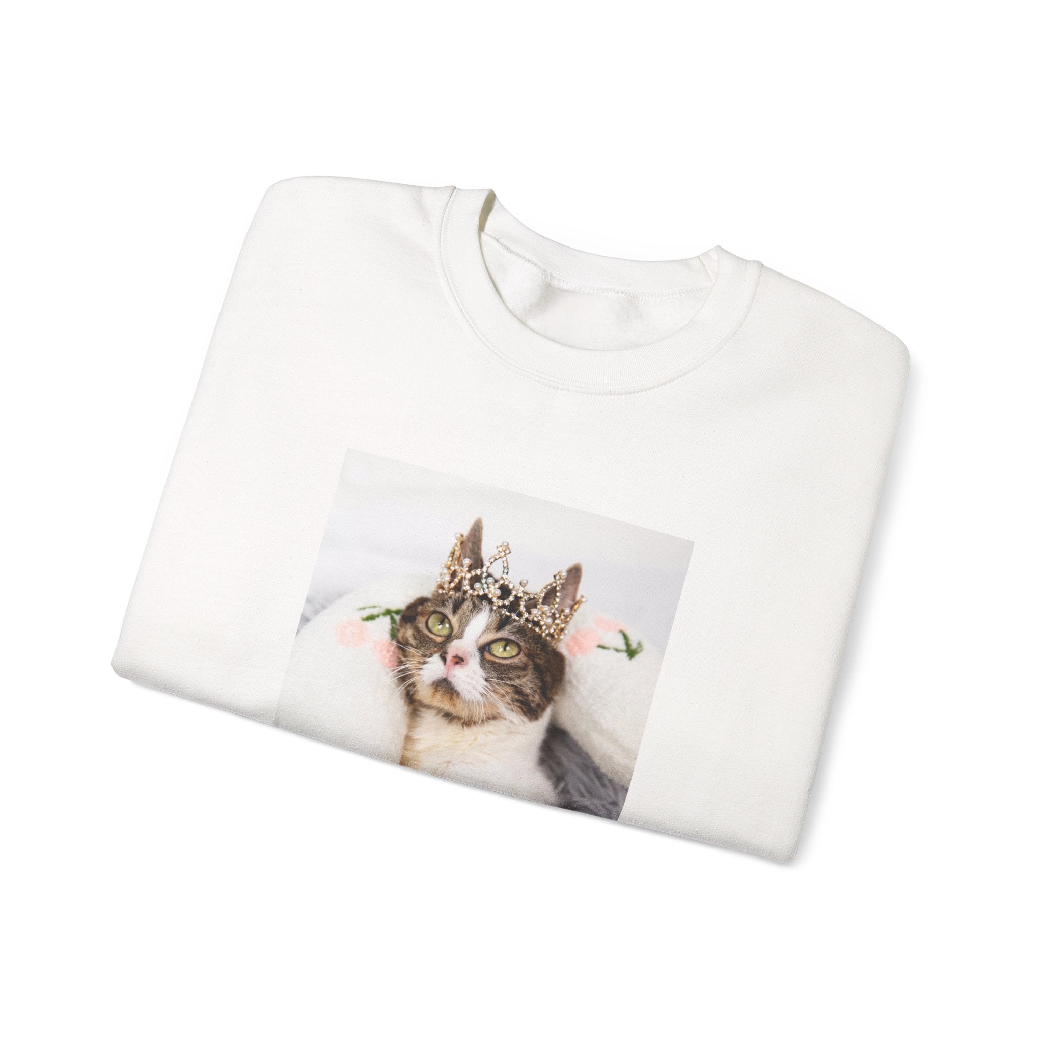Cat Memorial Crewneck Sweatshirt — "Good morning Ysera" Tribute