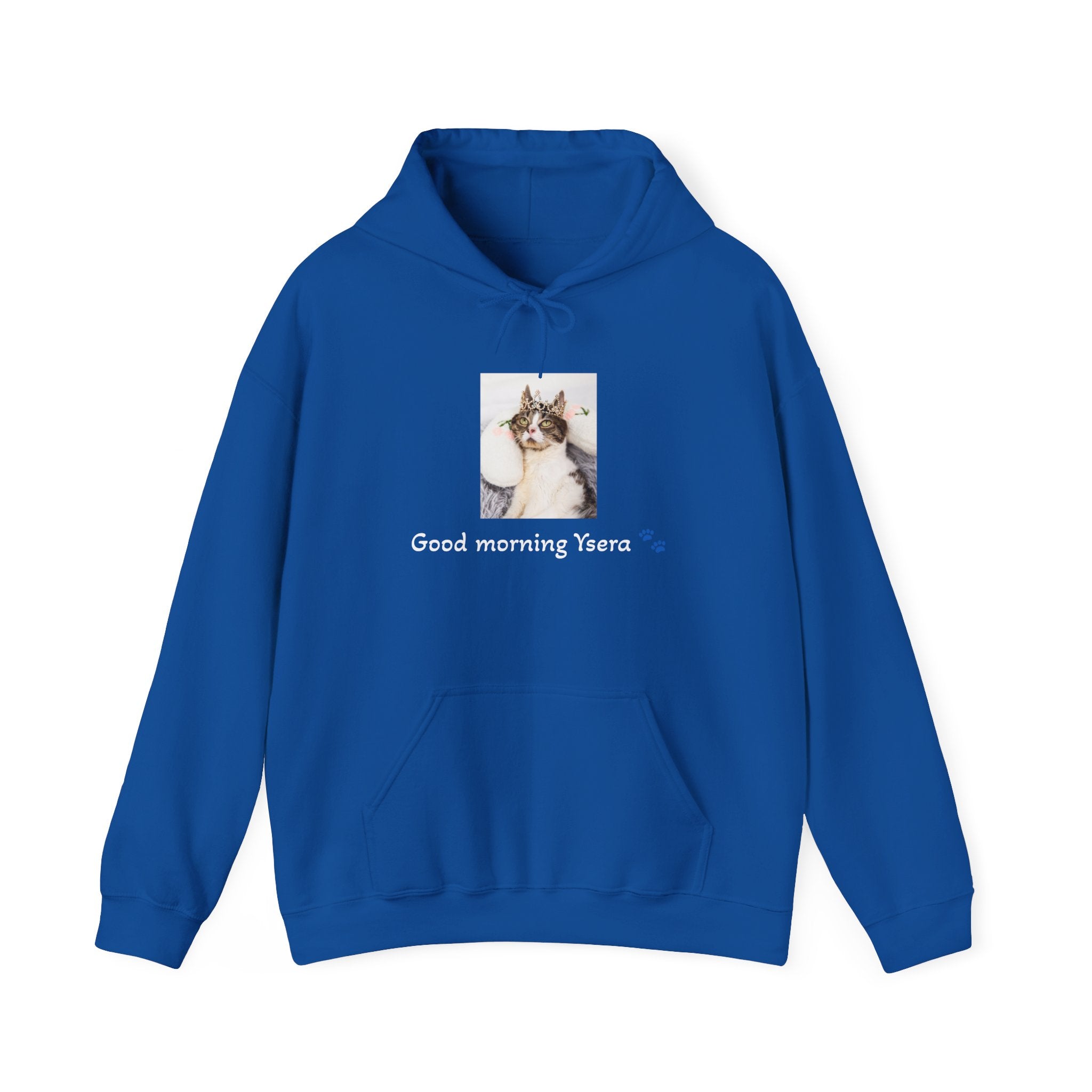Cat Memorial Hoodie — "Good morning Ysera" Tribute Sweatshirt