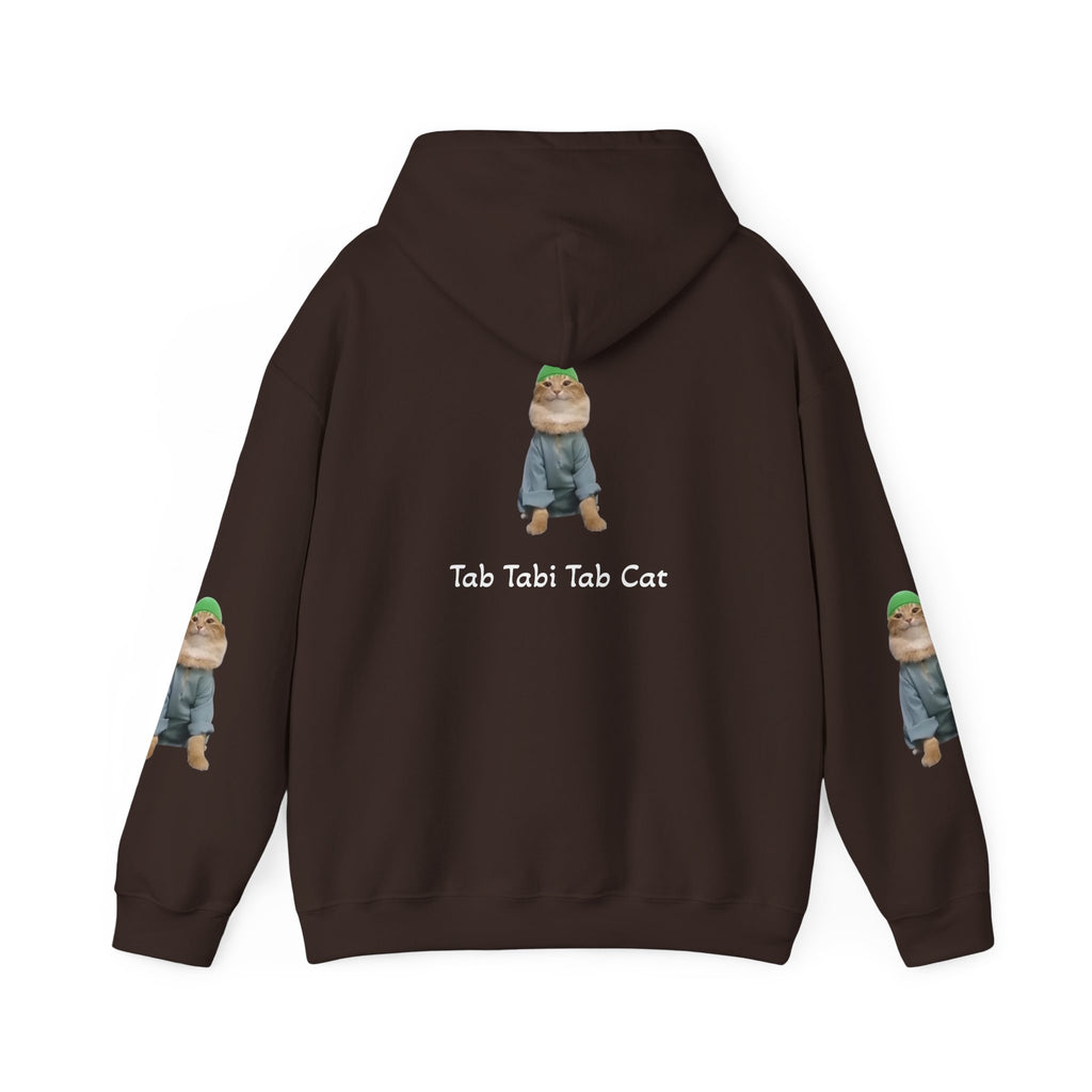 Copy of Tab Tabi Tab Cat Hoodie — Cute Meme Cat Graphic Pullover