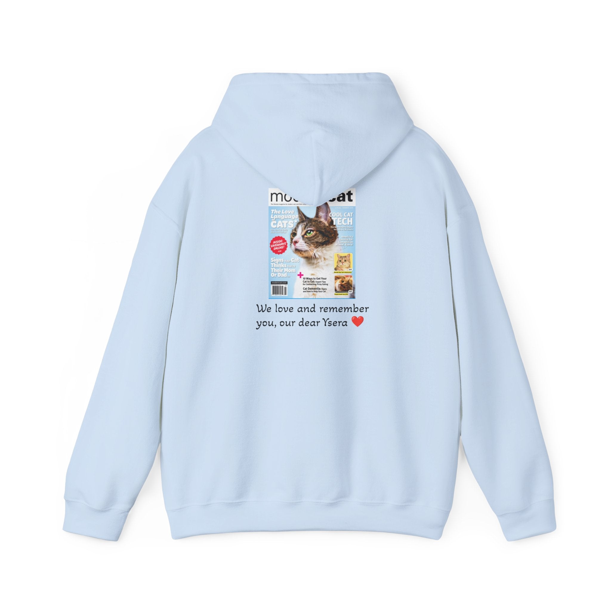 Copy of Cat Memorial Hoodie — "Good morning Ysera" Tribute