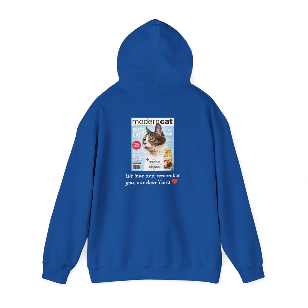 Cat Memorial Hoodie — "Good morning Ysera" Tribute Sweatshirt