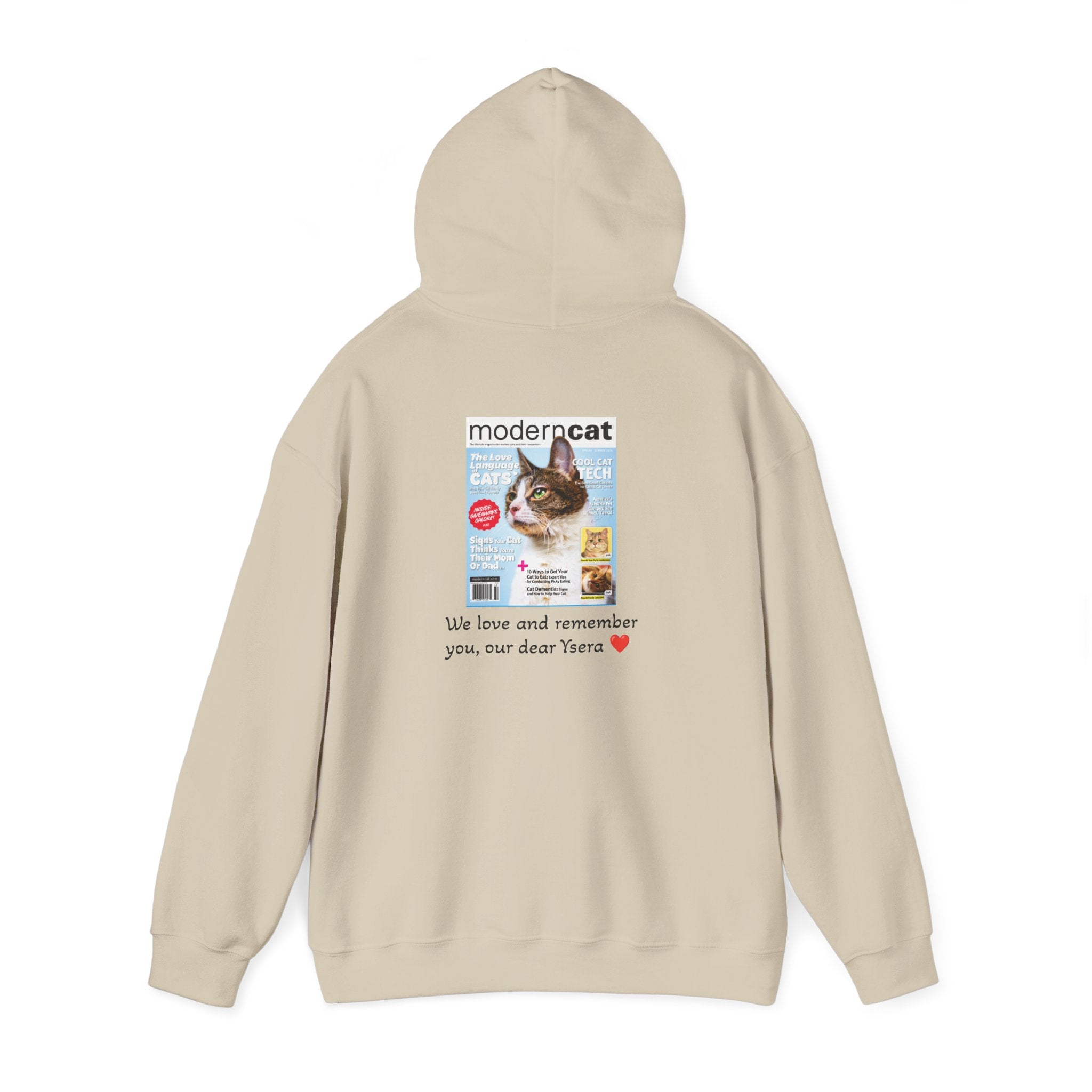 Copy of Cat Memorial Hoodie — "Good morning Ysera" Tribute