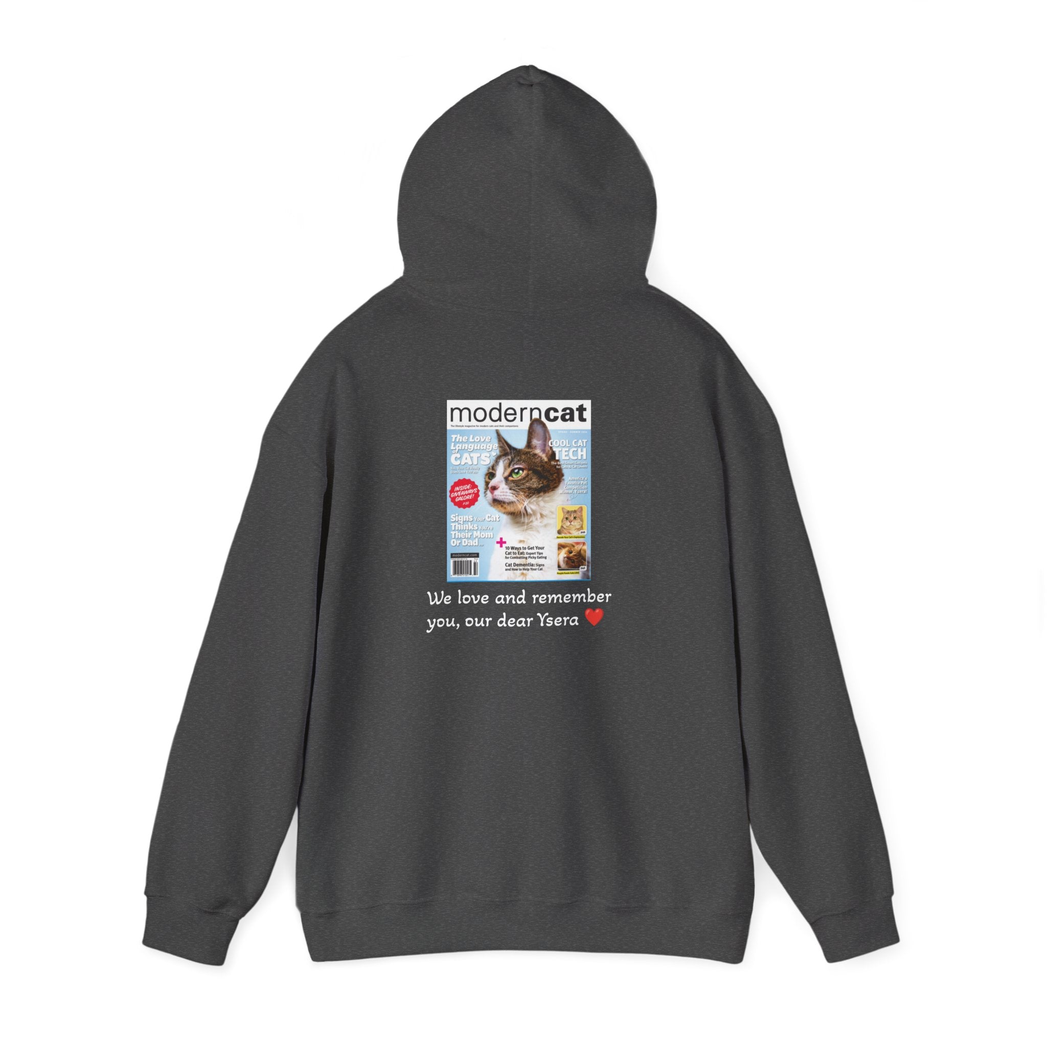 Cat Memorial Hoodie — "Good morning Ysera" Tribute Sweatshirt