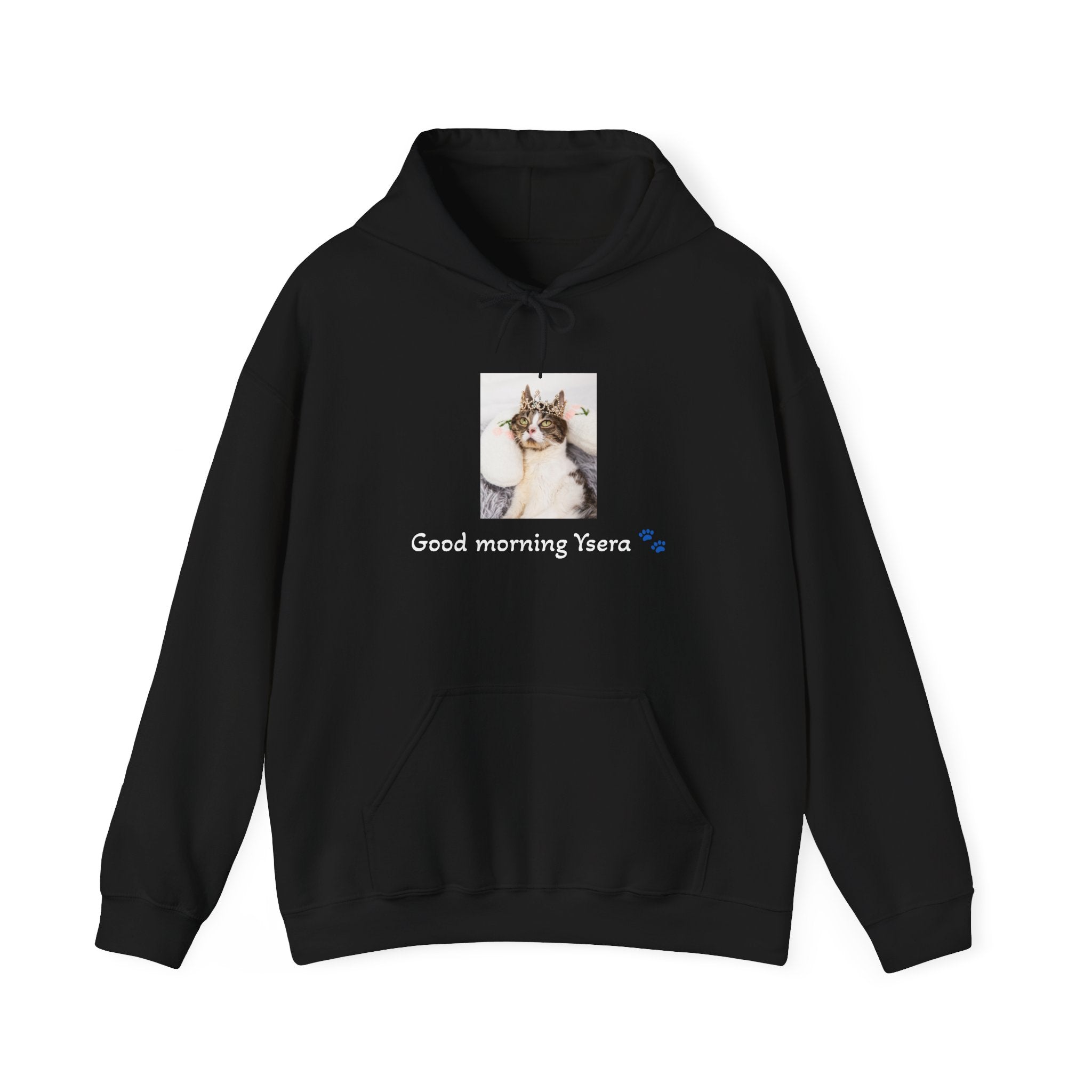 Cat Memorial Hoodie — "Good morning Ysera" Tribute Sweatshirt