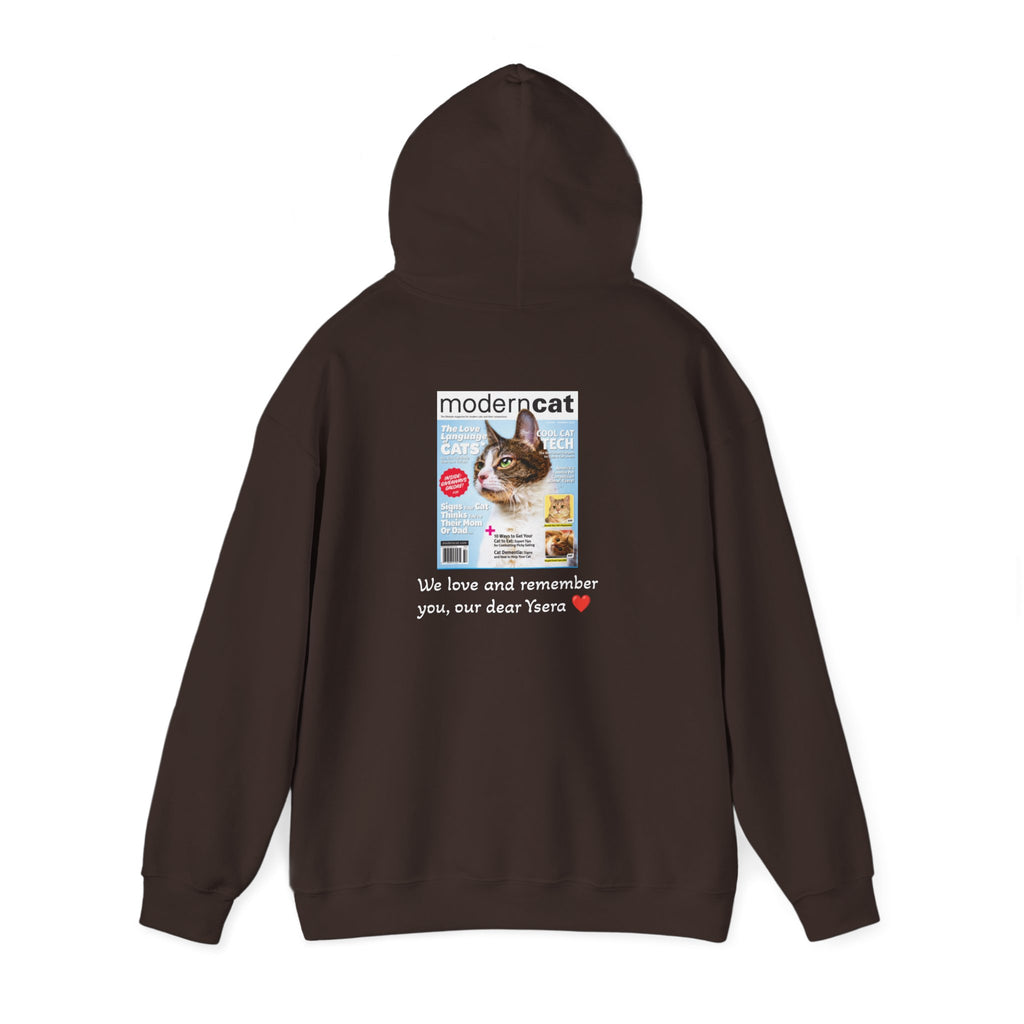 Cat Memorial Hoodie — "Good morning Ysera" Tribute Sweatshirt