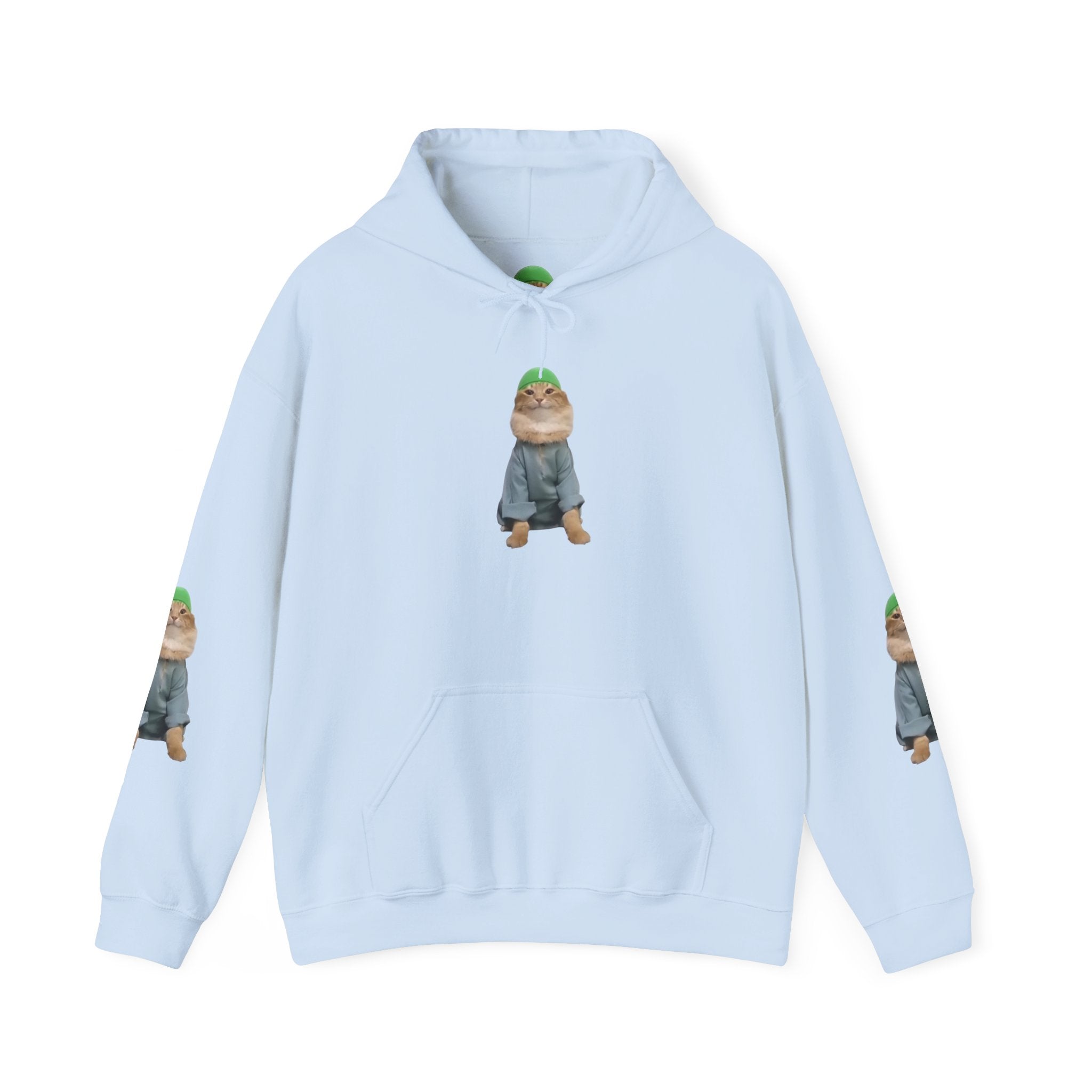 Tab Tabi Tab Cat Hoodie — Cute Meme Cat Graphic Pullover