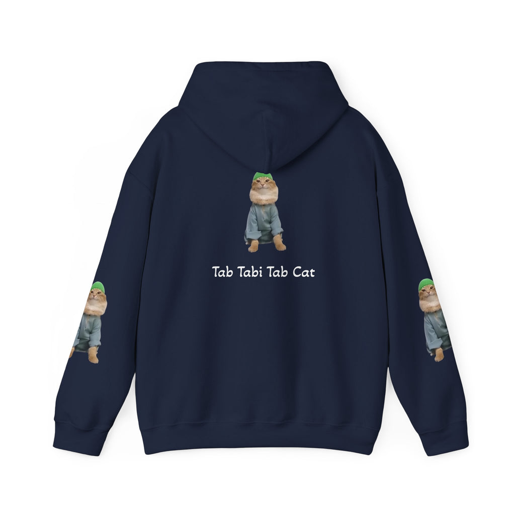 Copy of Tab Tabi Tab Cat Hoodie — Cute Meme Cat Graphic Pullover