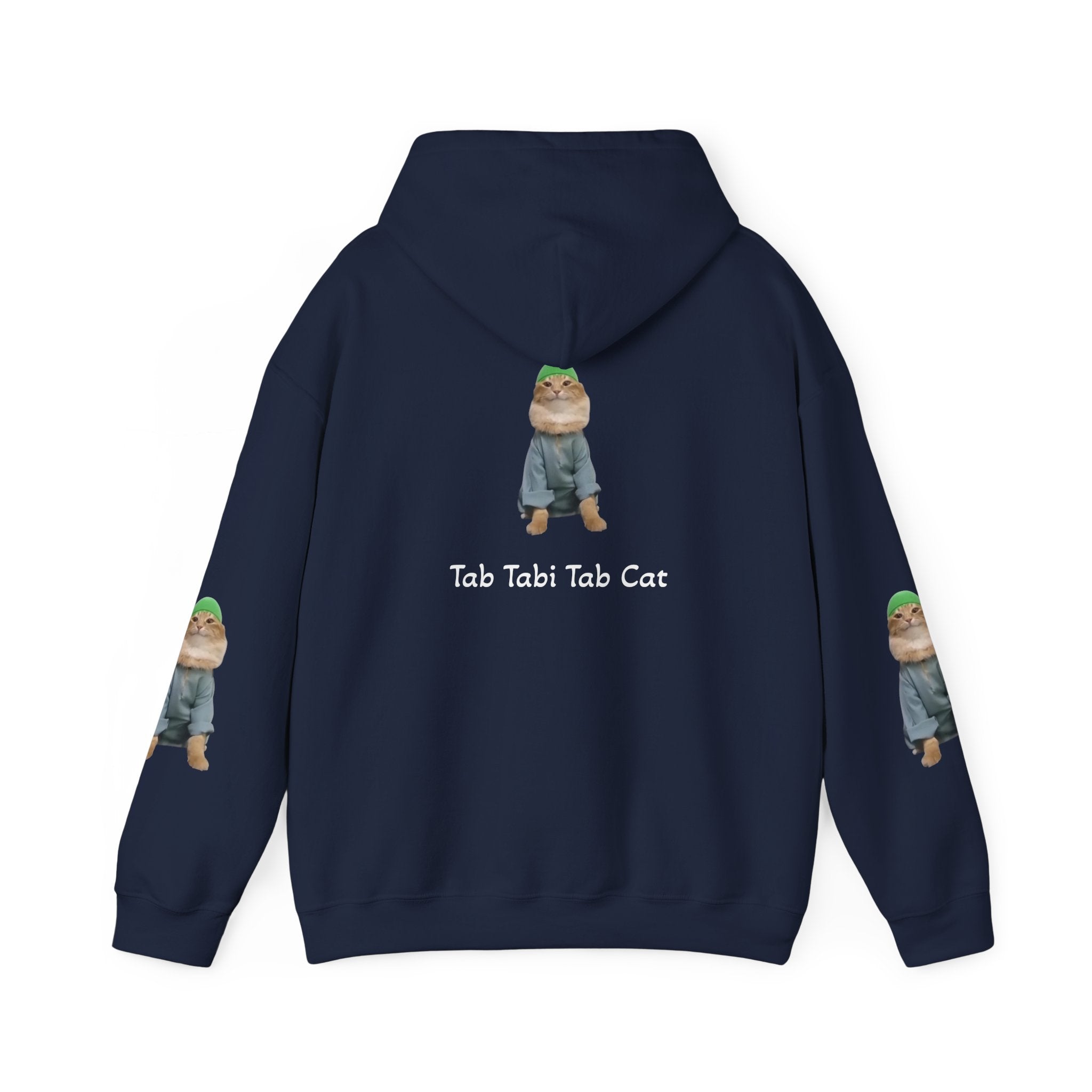 Copy of Tab Tabi Tab Cat Hoodie — Cute Meme Cat Graphic Pullover