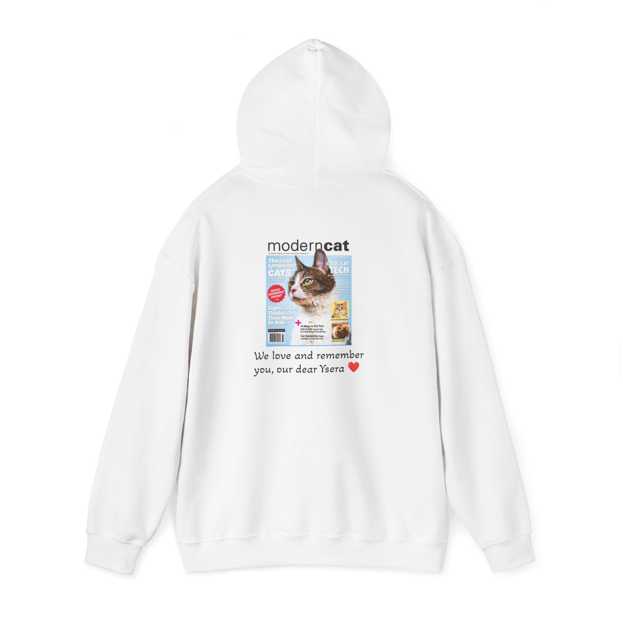 Copy of Cat Memorial Hoodie — "Good morning Ysera" Tribute