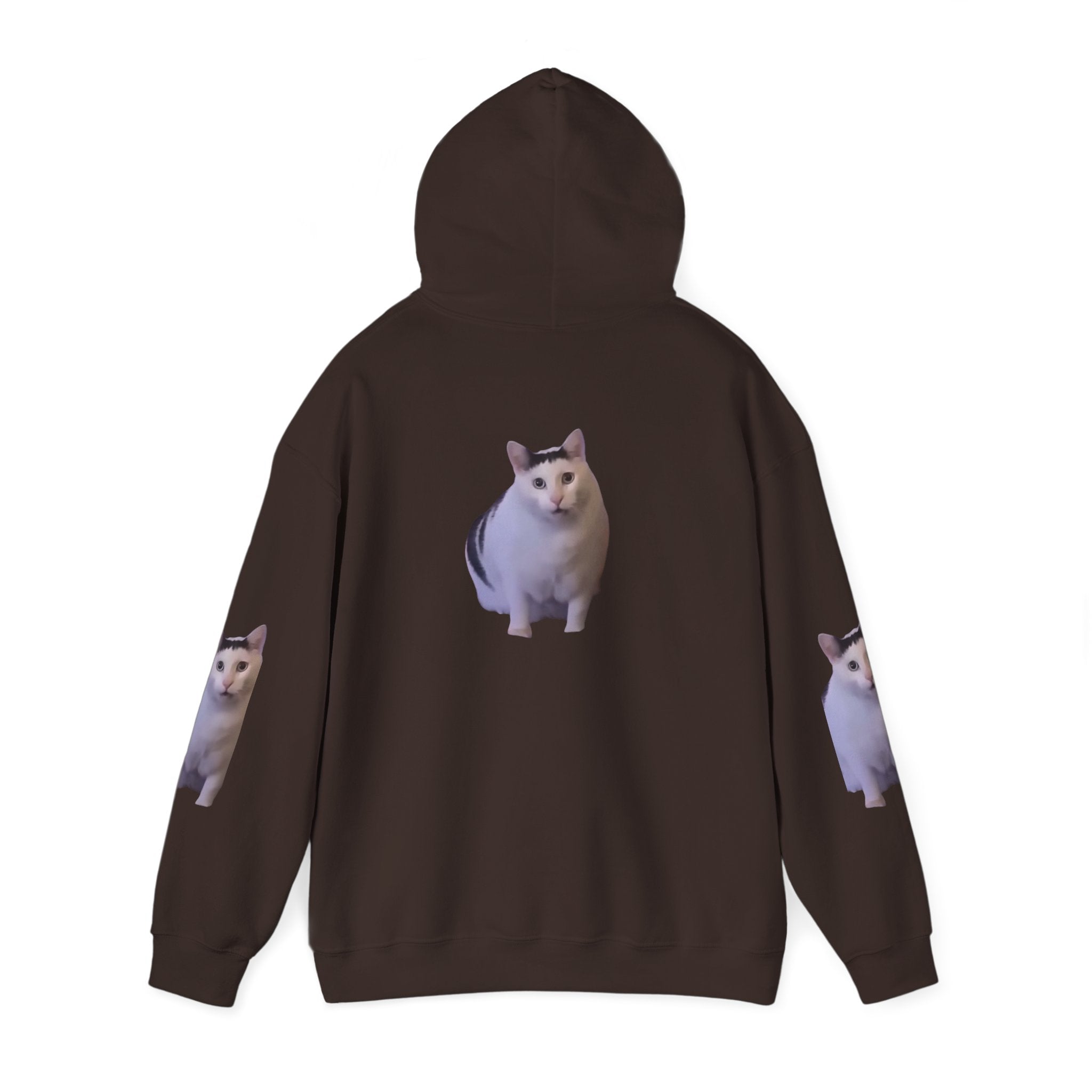 Cat Photo Hoodie – Cute Chubby Cat Pullover