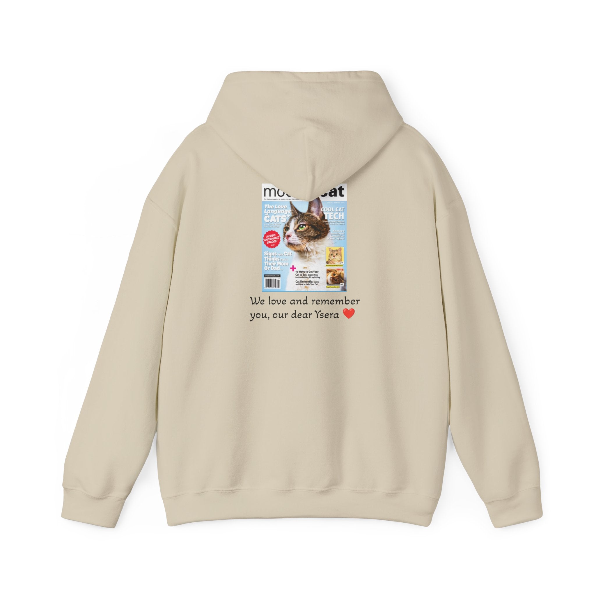 Copy of Cat Memorial Hoodie — "Good morning Ysera" Tribute