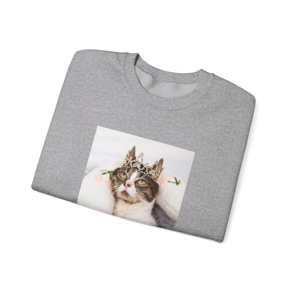 Cat Memorial Crewneck Sweatshirt — "Good morning Ysera" Tribute