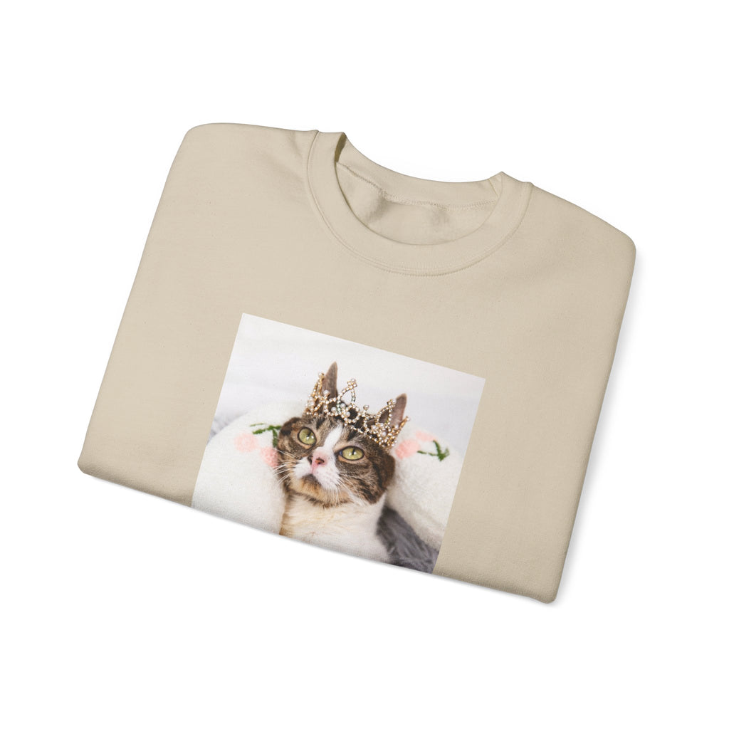 Cat Memorial Crewneck Sweatshirt — "Good morning Ysera" Tribute