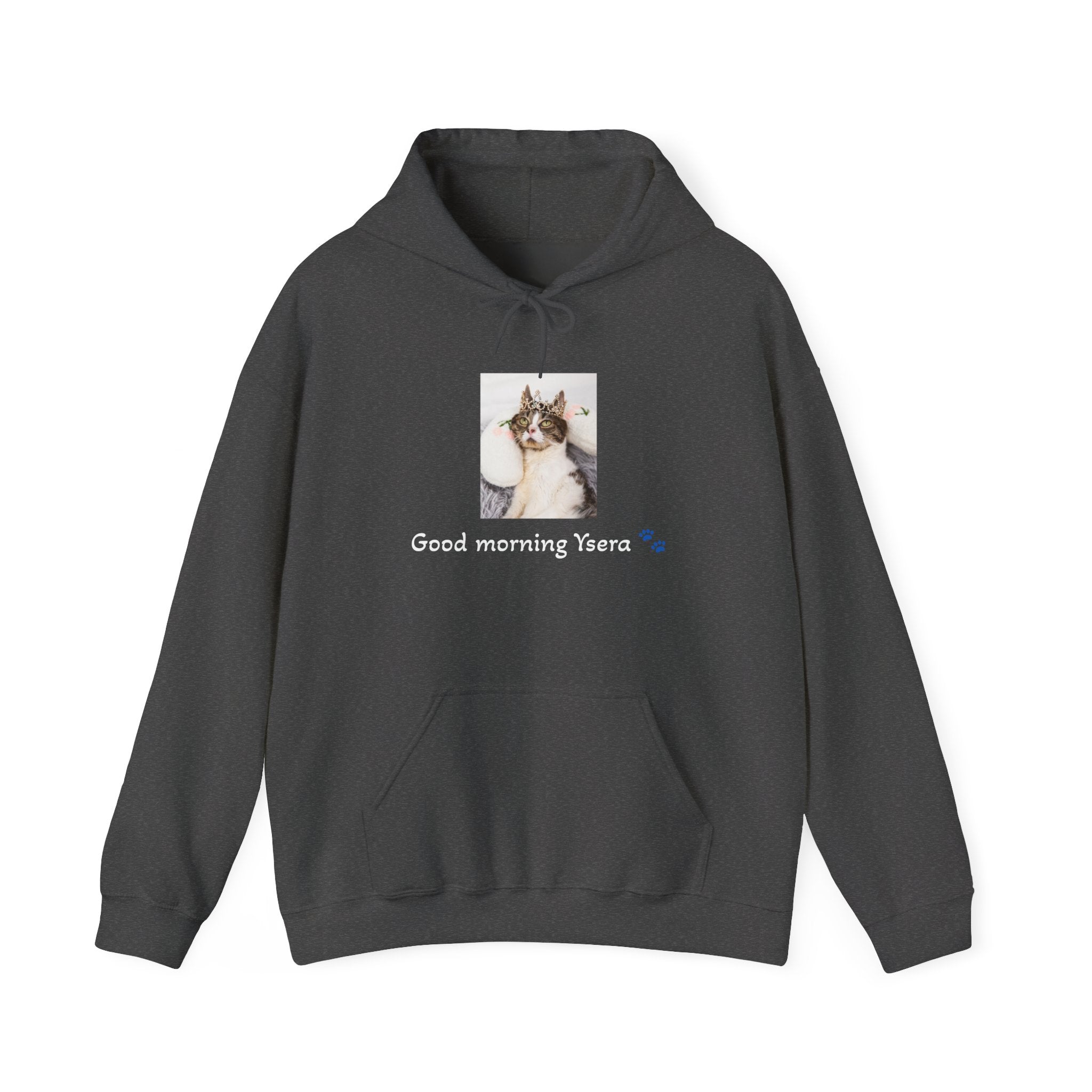 Cat Memorial Hoodie — "Good morning Ysera" Tribute Sweatshirt