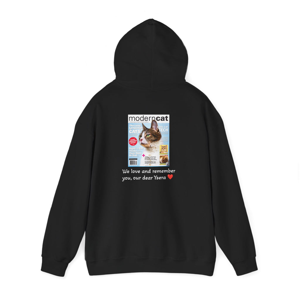 Cat Memorial Hoodie — "Good morning Ysera" Tribute Sweatshirt